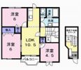 サンライズ A棟の間取り画像