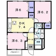 リヴィエ－ルBの間取り画像