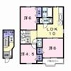 リヴィエ－ルAの間取り画像