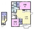 キングパレス Iの間取り画像