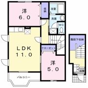 ラフィーネ Mの間取り画像