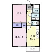 ファミ－ル竹内Aの間取り画像