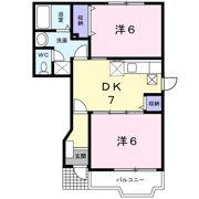 グリーンヒルズIの間取り画像