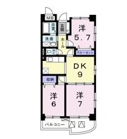 グランコート富水の間取り画像