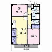 エヴァーグリーン2000の間取り画像