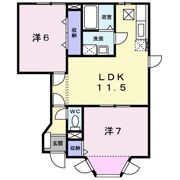 ロータス・高田Cの間取り画像