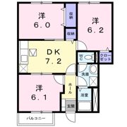 アヴニール A棟の間取り画像