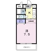 ウェルス三ヶ田の間取り画像