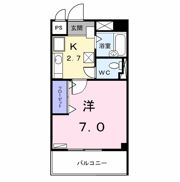 サニーコート月島の間取り画像