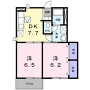 カーサKeiの間取り画像
