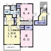 メゾンボヌールDの間取り画像