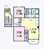 ハピネスワンの間取り画像