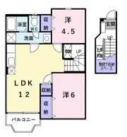 ハピネスワンの間取り画像