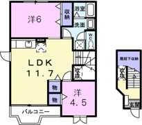 マロニエの間取り画像