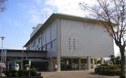 近くの菊池市役所まで400m（徒歩5分）