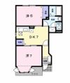 グランディールAの間取り画像