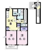 ボーアザリーの間取り画像