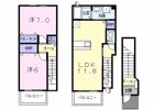 ソレアードⅡの間取り画像