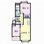 フルールメゾンの間取り画像