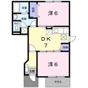 イースト21の間取り画像
