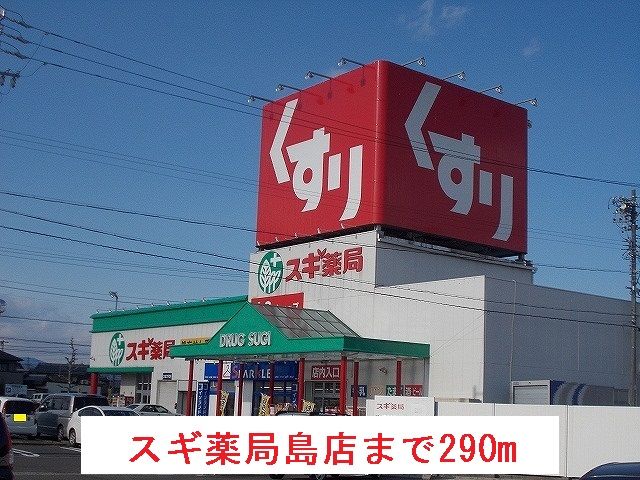 近くのスギ薬局　島店まで290m（徒歩4分）