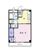 メゾンアヴェニールの間取り画像