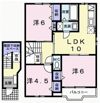 I・S浦ノ原Dの間取り画像