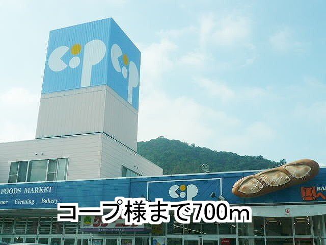 近くのスーパーまで700m（徒歩9分）