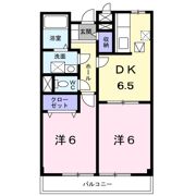 ハイツ晴海2号館の間取り画像