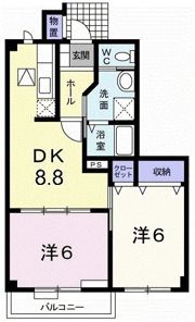 サンシャトーⅠの間取り画像