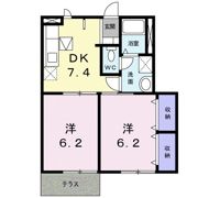 villa cortileの間取り画像