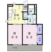 villa cortileの間取り画像