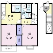 villa cortileの間取り画像
