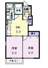 メゾンプリモデイ－ネⅡの間取り画像
