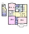 シャトーローリエAの間取り画像