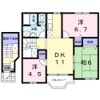 ディアコート2番館の間取り画像