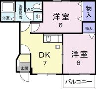 サニーハウス Ⅲの間取り画像
