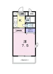 レジデンス由布の間取り画像