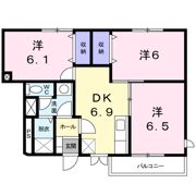 ソレアードAの間取り画像