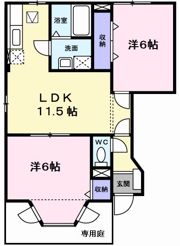 サンレイクキュアの間取り画像