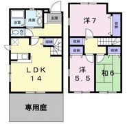 オリエンスCの間取り画像