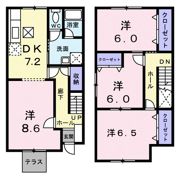 シャルマン メゾンの間取り画像