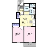 シャルマンK・Ⅰの間取り画像