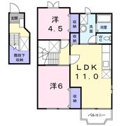 コンフォート Cの間取り画像