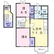 コンフォート Cの間取り画像