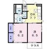 エメ シャンブルⅢの間取り画像