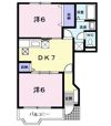 オリージャ・Kの間取り画像