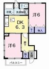グランディ－ル Hの間取り画像