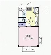 フロンテージの間取り画像