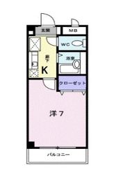 ミニョンガーデンの間取り画像